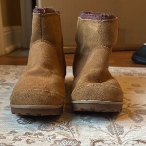 Sorel Tan Ankle Boots